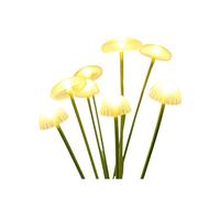 2Pcs Solar Mushroom Jellyfish Stake Lamps LED Solar Mushroom Lights Outdoor LED Garden Decor Lights for Yard Pathway B