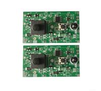 2PCS Solar String Light Control Board Boost Voltage 24V to 31V for LED 8 Lighting Modes Overcharge Over Discharge Protection for 100 LEDs Outdoor Decor 3.7V Battery 5V Solar Panel