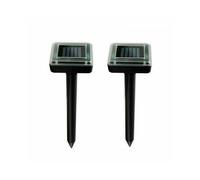 (2PCS) Solar/Ultrasonic Garden Deterrent Repeller Animal