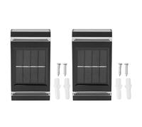 2Pcs Solar Wall Light Lamp Villa Exterior Wall Light Lights Garden Light Outdoor Led Decoration Wall Lights