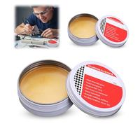 2PCS Solder Flux Paste, Rosin Soldering Flux Paste 50g Each, No Clean Lead Free Flux for Electronics Repair, High Purity Flux Soldering Paste for Phone Computer Motherboard Welding