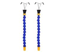 2Pcs Soldering Helping Hands 1/4in Thread No Hands Wire Clamp Holder Third Hand Tool 360 Degree Rotatable Flexible Arms Aid for Electronic Repair