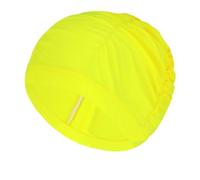 2pcs Solid Color Long Hair Women Men Swim Pool Water Sports Elastic Pleated Nylon Fabric Bathing Swimming Caps Hat Turban For Men And Women(Yellow)