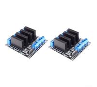2PCS Solid State Relay 4CH DC 5V Stable Performance