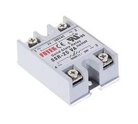 2pcs Solid State Relay Module SSR-25VA 25A Extermal Control Potentiometer Input 24-380VAC Output Resistor elements