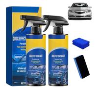 2PCS Sopami Car Coating Spray, Advanced Quick Effect Coating Agent for Cars, Multi Functional Car Coatings Spray for Shine and Protection, Long-Lasting Improves Clarity and Visibility (2pcs*120ml)