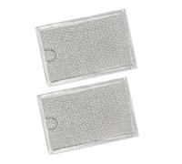 2Pcs Spare Aluminum Mesh Microwave Grease Filter Replacement Part for GE CSA1201RSS01, CSA1201RSS02, CSA1201RSS03, CSA1201RSS04 Oven