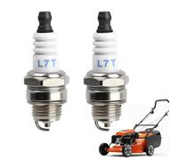 2Pcs Spark Plug Replacement for NGK BPMR7A, Compatible with NGK BPMR7A & Champion CJ8/RCJ6Y/RCJ7Y, Fit for Stihl & Husqvarna Chainsaw Brush Cutter Garden Lawnmower Strimmer