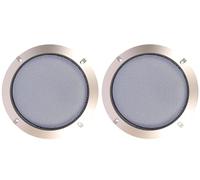 2Pcs Speaker Grill Mesh, 8inch 225mm Car Speaker Cover Audio Speaker Guard Woofer Circle Metal Grille Subwoofer Protector
