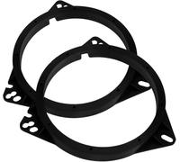 2pcs Speaker Mounting Rings Car Speaker Mounts Spacers for Car Audio Stereo Soundproofing Automotive Kit Easy Fitment Replacement Parts, Sturdy Component Design, Universal Compatibility, Easy Insta...