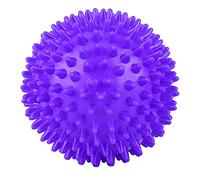 2Pcs Spiky Hard Massage Balls,Soft Spiked Manual Massager Rollers Body Spiky Balls Fitness Finger Relax Tool for Plantar Fasciitis Exercise Back Feet (Large Size 9cm)