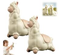 2PCS Spitting Llama Water Toy-Alpaca Interactive Water Sprayer,Llama Squirt Sprayers,Funny Alpaca Pool Toys,Funny Spoof Push Waters Sprinkler Leak-Proof for Outdoor,Summer Cooling Fun