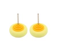 2pcs Sponge Polishing Head For Electric Drills Buffing Pads For Automotive Rims And Furniture Refinement Quick Install Sponge Buffing Pad