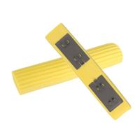 2PCS Sponge Roller Mop Head, Yellow PVA Sponge Mop Head Super Absorbent and Durable PVA Foam Professional PVA Mop Head Home Floor
