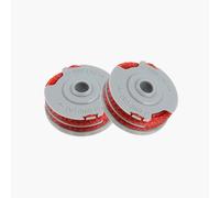 (2pcs spool) 2 X Double Autofeed Spool & Line + Spool Cap Cover For Flymo Strimmer Trimmers