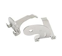 2pcs Spotlight Mounting Bracket Stainless Steel Chrome for Mini R50 R52 R53: Adjustable Angle, Premium Material, Simple Operation, High Reliability, with Pre-Drilled Holes