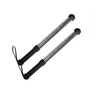 2Pcs Spring Arm Strength Expander Sports Fitness Equipment Portable Battle Rope Rod Exercise Equipment for Homes Gym Strength Training Rod Light Weight Muscle Building Cord