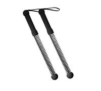 2Pcs Spring Arm Strength Expander Sports Fitness Equipment Portable Battle Rope Rod Exercise Equipment For Homes Gym Light Weight Muscle Building Cord