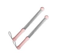 2Pcs Spring Arm Strength Expander Sports Fitness Equipment Portable Battle Rope Rod Exercise Equipment for Homes Gym Strength Training Rod Light Weight Muscle Building Cord