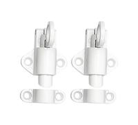 2Pcs Spring Door Bolts Aluminum Alloy Latches Window Security Pull Rings Bounce Bolts Latches Door Bolt