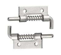 2PCS Spring Loaded Latch Pin Window Cabinet Hinges Door Bolt For Household Hardware