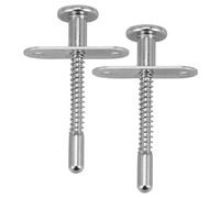 2pcs Spring Loaded Plunger Latch for Crib Bed Cabinet Cupboard