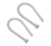 2pcs Spring Tube Bender Set Steel Silver for Water and Electricity Tasks