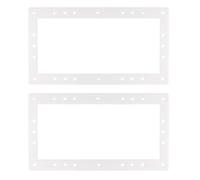 2pcs Square Silicone Pads for Pool Insulation Tubing Sturdy and Flexible Materials for Home Plumbing Projects Supplies Silicone Sheets