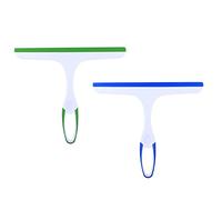 2PCS Squeegee, Multi-Purpose Shower Glass Rubber Squeegees, 22 x 27cm Window Glass Cleaner Scraper for Bathroom, Kitchen, Car, Window and Glass Cleaning