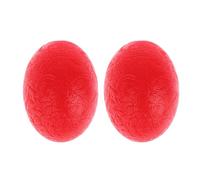 2PCS Squeeze Balls for Hand Therapy, Exercise, Arthritis - Grip Strengthener Occupational Equipment for Finger, Wrist, Carpal Tunnel, Pain Relief, Stress - Resistance Strength Squeezing Egg Trainer
