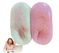 2Pcs Squeeze Cheese Cute Slow Rising Squeeze Toys Soft Foam Food Shaped Cute Fidgets for Kids Adults Collection Stress Relief