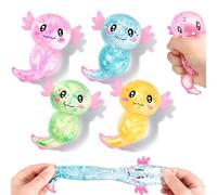 2PCS Squishy Fidget Toys for Kids, Stress Relief Squishy Toys Small Squishies Girls Toys Sensory for Anxiety Calming, Classroom Desk Play, Party Favors & Birthday Gifts (Random Color)