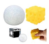 2PCS Squishy Stress Toys Squeeze Set Cute Squishy Fidget Toys Slow-Rebound Shapeable Squeeze Ball for Anxiety Relief Soft Sensory Stress Balls for Kids and Adults Novelty Pack A18