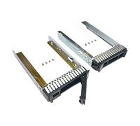 2pcs SSD Mounting Bracket 2.5" HDD Caddy Hard Drive Bracket Metal SSD Mount Compatible for Lenovo Thinksystem ST550 SR550 SR590 SR650 SR630 SR850 Server SM17A06246