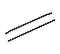 2Pcs Stable Fuel Tank Support Strap Replacement 2001 2014 Petrol Black