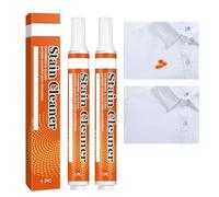2PCS Stain Remover Pen for Clothes,Instant Stain Remover,Wash Free Stain Remove Stick,Travel-Sized Stain Stick for Blo/od,Oil,Ink & Sweat Sta/ins on Clothes,On-The-Go Sta/in Removal Tool,Quick Effect