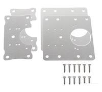 2Pcs Stainles Steel Cupboard Door Hinge Repair Plate Wardrobe Window Door Kitchen Hinge Repairing Fixing Tool Furniture Hardware(2 Pieces a)