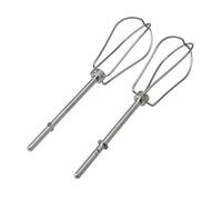 2Pcs Stainless Hand Turbo Beaters W10490648 for Kitchen Aid