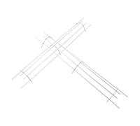2pcs Stainless Steel 25cm Sterilizer Heater Guard Net for Dishes | Extra Thick Silver Cover Design, Resists Deformation, for Drying Cabinets, Kitchen Maintenance, Staff Use