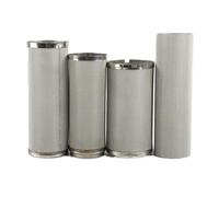 2pcs Stainless Steel 304 Mesh Filter Aquarium Irrgation Sprayer Water Pump Strainer Prefilter Spare Filter Element 150Mesh(E004)