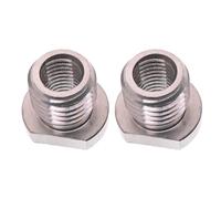 2Pcs Stainless Steel Angles Grinders Adapter Screws M10 To M14 And M16 Thread Adapter For Various Power Tool