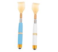 2pcs Stainless Steel Back Scratcher Extendable Tool