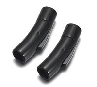 2Pcs Stainless Steel Bayonet Clasp 2mm 3mm 4mm 5mm 6mm 8mm Hole PushLock Lace Buckle Leather Cord Clasps Bracelet Jewelry Making