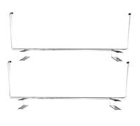 2pcs Stainless Steel Beehive Frame Holder Support Bracket Durable Beekeeping Tool for Bee House Stand Beehive Shelf and Frame Grip