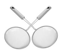 2pcs Stainless Steel Beer Foam Strainer Spoon for Beer Mugs