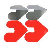 2Pcs Stainless Steel Boat Keel Guard - 9x8.75 Inch Rust Proof Bow Protector with Mirror Polish | Wear RESISTs Hull Shield for Boats Ships | Deck Hardware