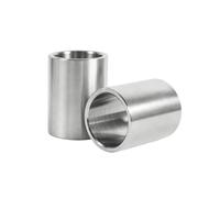 2pcs Stainless Steel Bushings, Round Washers, ID 6mm, OD 14mm, Height 20mm | Sleeve bushing, Bearing sleeve, Bearing Mounting Sleeve, Screw Washer