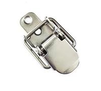 2pcs Stainless Steel Chrome Toggle Latch for Chest Box Case Suitcase Tool Clasp Cabinet Fitting Lock Belt Hasp Buckle Hardware(5824 42)