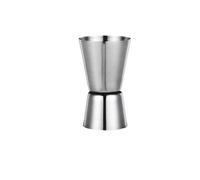 2PCS Stainless Steel Cocktail Shaker 15/30ml or 20/40ml or 25/50ml Measure Cup Dual Shot Drink Spirit Measure Jigger Kitchen Gadgets for drinks(15ml 30ml)