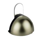 2Pcs Stainless Steel Door Stopper Floor-Mounted Concealed No-Punch Sticky Holder Nail-Free Home Safety Doorstop for Living Rooms, Bedrooms(Green Bronze)